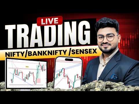 22 April 🔴LIVE Trading CALL या PUT- NIFTY, BANK NIFTY & SENSEX Live Analysis | Options Trading LIVE