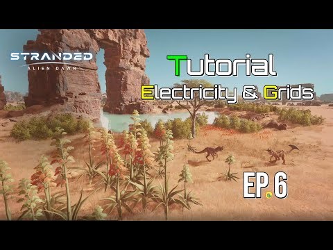 Stranded: Alien Dawn | Electricity & Grids Tutorial | EP 6