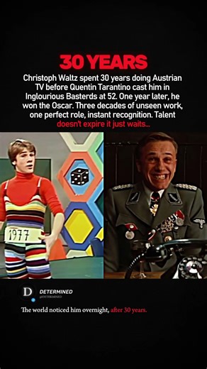 Christoph Waltz Waited 30 Years For His Big Break