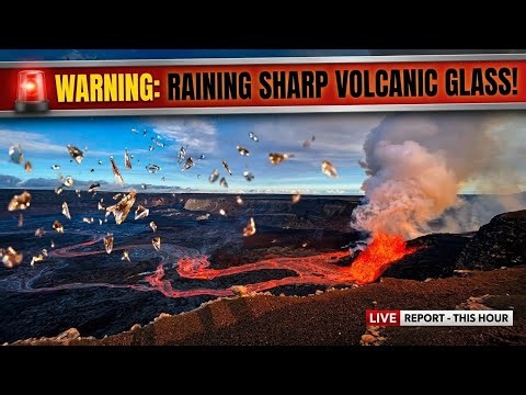 🚨 KILAUEA ERUPTION: Volcanic Glass Is Falling From the Sky in Hawaii! 🌋 Here's What We Know