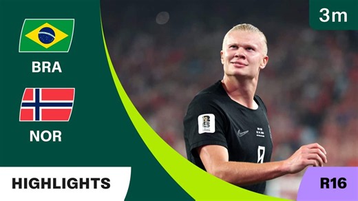 FIFA World Cup 2026: Highlights: Brazil v Norway: Round of 16
