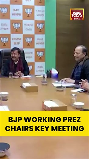 BJP Working President Nitin Nabin Chairs Key Meeting of General Secretaries