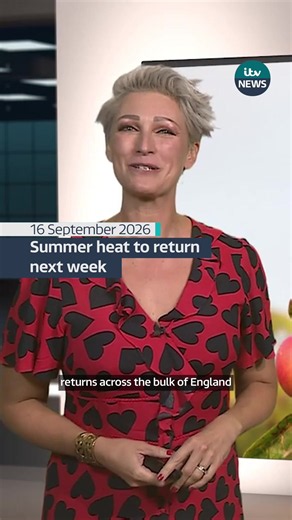 Is summer over yet? Temperatures are feeling fresher this week. But by the end of the weekend, it’s set to get a lot warmer, with hot air coming in from Europe. Prepare yourself for a last summer hurrah before colder weather comes. #weather #heatwave #indiansummer #forecast