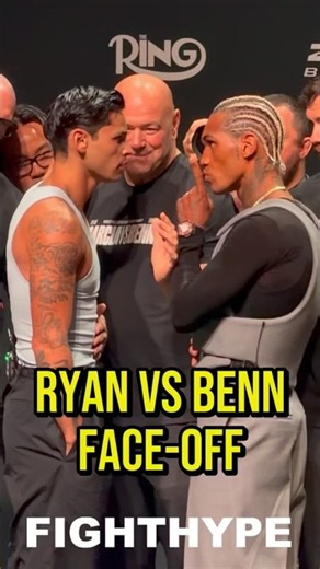 Ryan Garcia & Conor Benn HEATED FACE-OFF 🔥