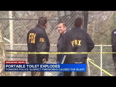 Fireworks may have caused portable toilet explosion, Yonkers police say