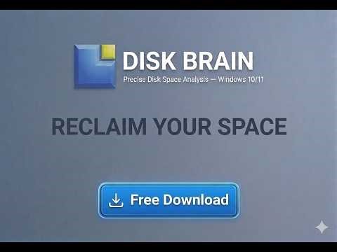 DiskBrain — Visualize folder sizes instantly and reclaim your disk