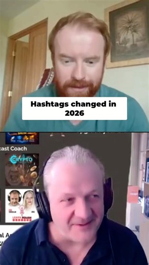 Hashtags aren't for your audience. They're for the algorithm.