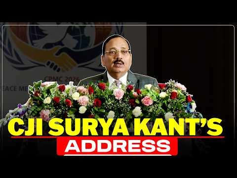 Watch LIVE: CJI Surya Kant Addresses Commonwealth Peace Mediation & Rule Of Law Conference I Speech