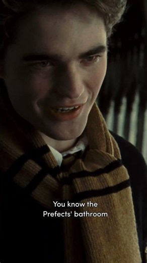 Cedric helps Harry #HarryPotter #CedricDiggory
