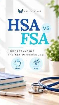 HSA vs. FSA: What Happens to Your Unused Money? #Shorts