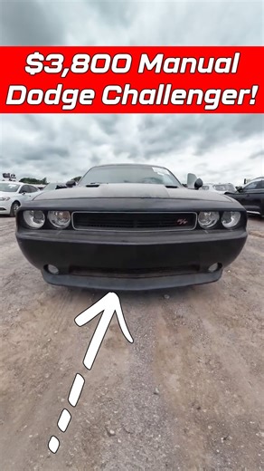 Here’s a Sneak Peek at a $3500 Manual Dodge Challenger Hemi! | Auto Auction Rebuilds