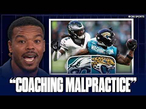 Damien Harris says 'COACHING MALPRACTICE' by Nick Sirianni in Eagles last second loss to Jaguars