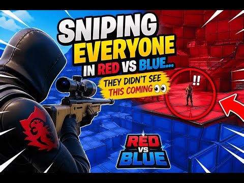 Sniping Everyone in Red vs Blue… They Didn’t See This Coming 👀