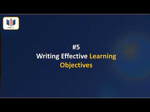 #5 Writing Effective Learning Objectives: The Foundation of Impactful Training