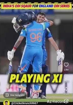 ind team squad vs eng #cricket
