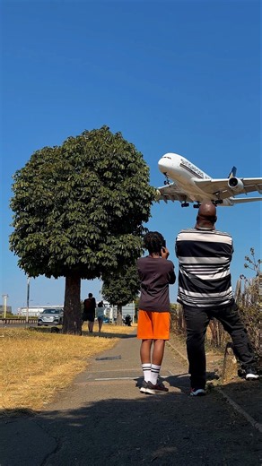 🤯 When a Giant Airbus A380 Appears Right in Front of You! ✈️🔥 #shorts #airbus #a380 #planespotting