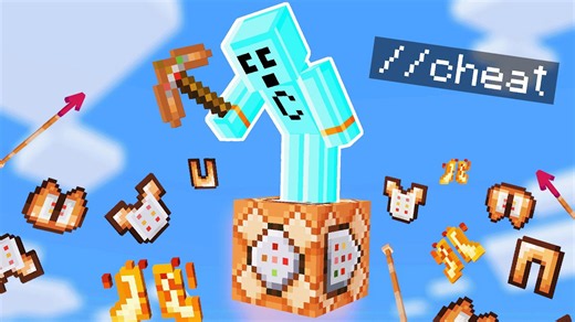Surviving in a world with only one command block Minecraft