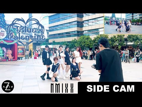 [KPOP IN PUBLIC / SIDE CAM] NMIXX(엔믹스) 'Blue Valentine' | DANCE COVER | Z-AXIS FROM SINGAPORE