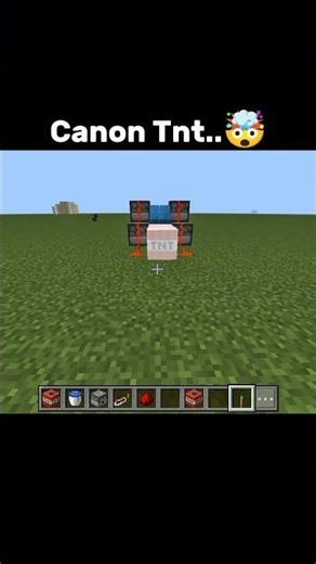 Minecraft TNT Cannon Explosion Experiment