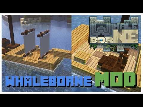 Whaleborne Mod Review | Living Pirate Ships in Minecraft