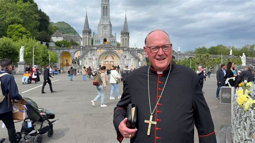 I hope you'll forgive my being all over the place, but today I'm in Lourdes! We just left Sunday Mass and there had to be at least 10,000 pilgrims. Wherever we're at, Sunday Mass is so important. The best thing we can do for our spiritual life is Sunday Mass! @thegnewsroom