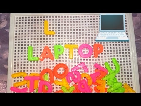 Learn Alphabet For Kids | L is For Laptop 💻 For Children | Kids Learning