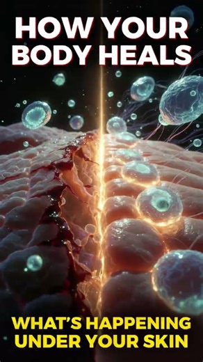 How your body heals a cut