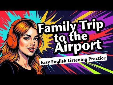 Family Trip to the Airport | Easy English Listening Practice (B2 Level)