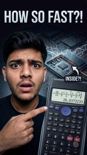 How Does a Calculator Work? 🤯 Inside the Tiny Chip | Calculator Itna Fast Kaise Calculate Karta Hai?
