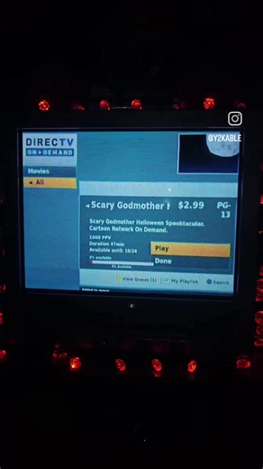 DirecTV Simulator: Ordering 2 Movies OnDemand (Y2K CRT Aesthetic)