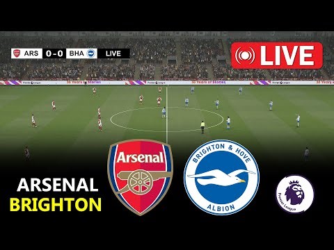 Arsenal vs Brighton | English Premier League 2025 | Epl Live Stream | PES 21 Simulation Game