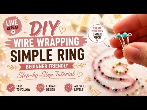 Wire Ring ✨ | Wire Wrapping Jewelry Tutorial