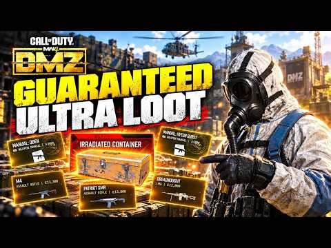 MW4 DMZ GUARANTEED Ultra LOOT - Easy SOLO Legendary Run (Irradiated Container Guide)