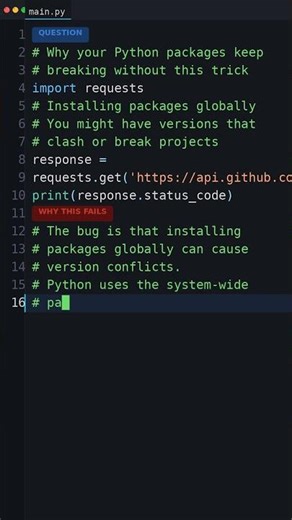 Your Python Is Too Slow: Why your Python packages keep breaking without this trick