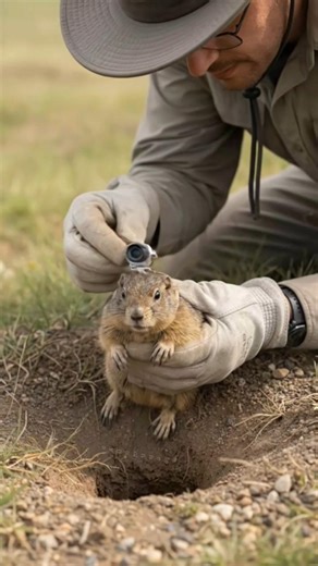 Pocket Gopher Micro Camera Exploring a Massive Underground Burrow System[#shorts #anime