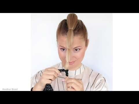 Easy hairstyles anyone can do in minutes ✨ #easyhairstyle #quickhair #hairtutorial #hairreels