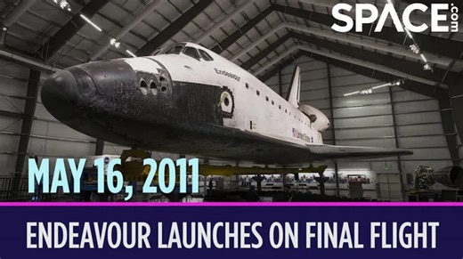 OTD In Space - May 16: Space Shuttle Endeavour Launches on Final Flight