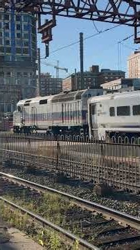 F40PH Friday MNCR 4910 EMD F40PH-3C leaving Hoboken Terminal
