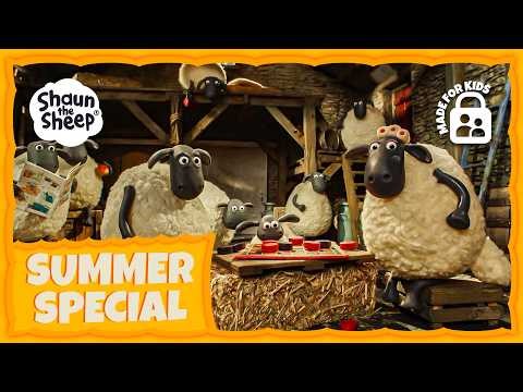 GAME ON FOR SHAUN AND THE FLOCK! 🎲🐑🏆 | Shaun the Sheep & Friends