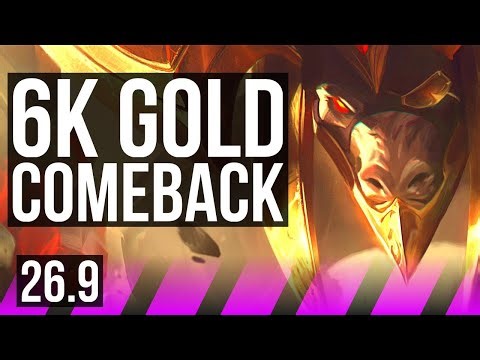 ALISTAR & Ezreal vs KARMA & Sivir (SUP) | 6k gold comeback | KR Challenger | 26.9