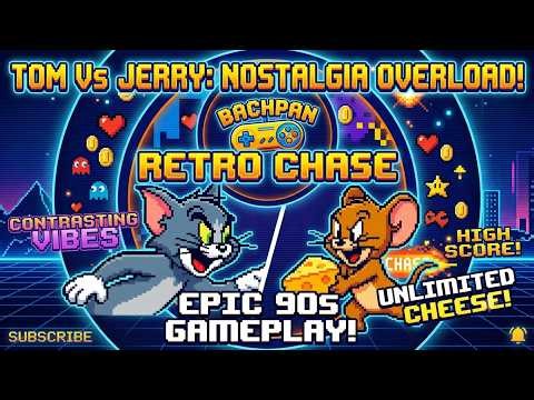 Tom & Jerry Retro Game - #videogames #tomandjerry #nostalgia #retrogames #90s 