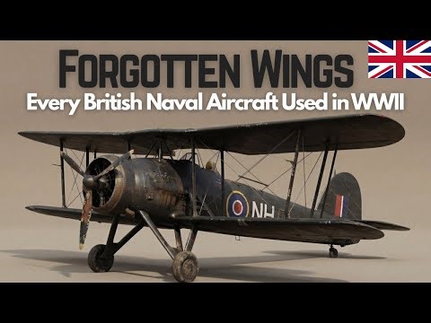 Every British Naval Aircraft Used in WWII