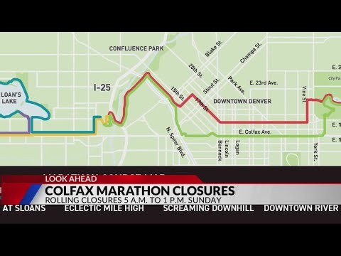 Road closures planned for Denver Colfax Marathon
