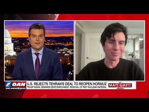 Curt Mills speaks with Matt Gaetz about President Trump's options to end the Iran War