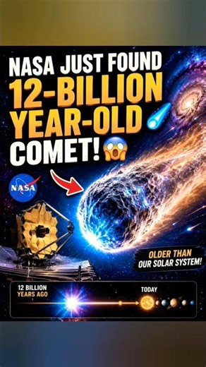 NASA's Webb Telescope Just Revealed the Secrets of an Ancient Interstellar Comet! ☄️😱