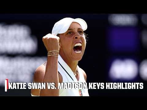 Katie Swan vs. Madison Keys | Full Highlights | 2026 Wimbledon