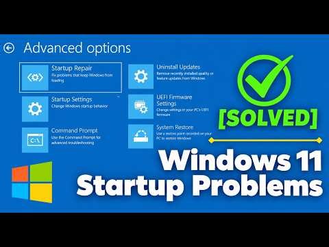 STARTUP REPAIR WINDOWS 11 - HOW TO FIX AUTOMATIC REPAIR LOOP PROBLEMS IN WINDOWS 11