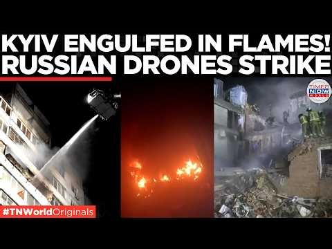 DEADLY KYIV ATTACK: Russian Drones Hit Homes, Kill 6 in Ukraine | Times Now World