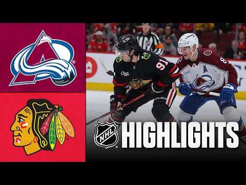 Avalanche vs. Blackhawks | NHL Highlights | March 20, 2026