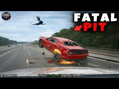 MOST TERRIFYING High-Speed Police Chases Caught on Dashcam You Wouldn't Believe if Not Filmed #13